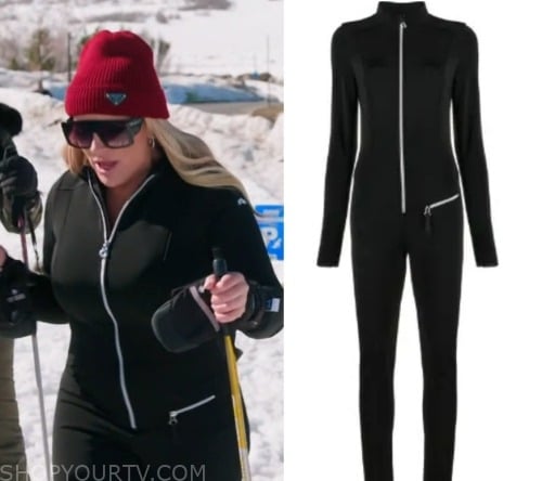 Real Housewives of Salt Lake City: Season 4 Episode 1 Black & White LV  Sherpa Jacket