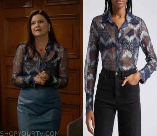 WornOnTV: Katie's purple lingerie on The Bold and the Beautiful, Heather  Tom