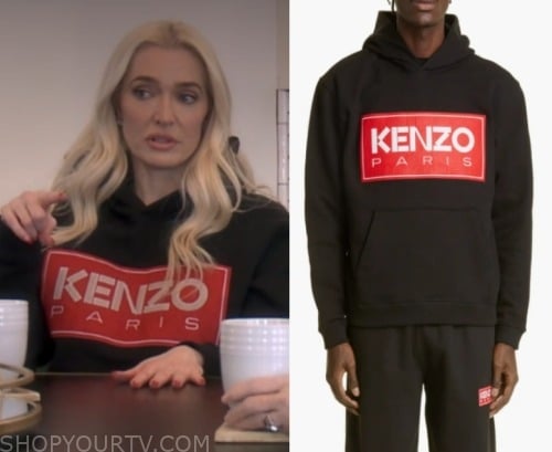 WornOnTV: Erika's red supreme sweatshirt on The Real Housewives of