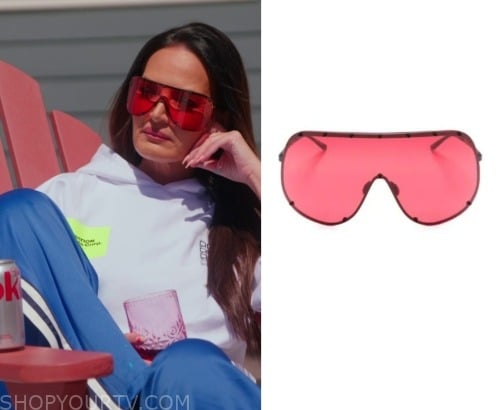 Louis Vuitton Grease Sunglasses worn by Mary Cosby as seen in The