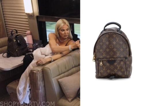 Khloe kardashian 2025 louis vuitton backpack