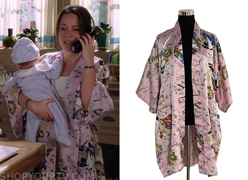 Charmed (1998): Season 7 Episode 14 Piper's Satin Pink Robe