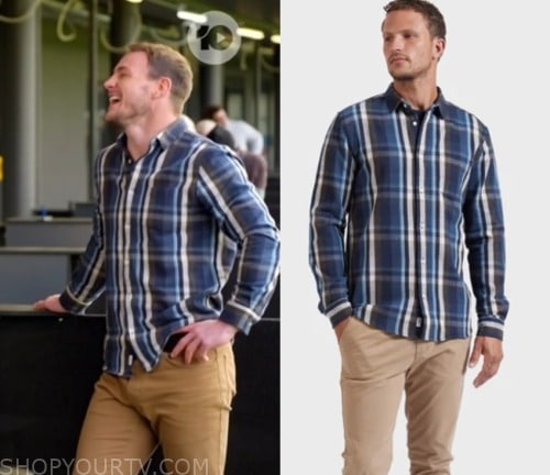 The Bachelor (AU): Season 11 Episode 6 Luke's Plaid Shirt | Shop Your TV