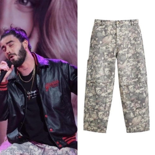 Utility Floral Cargo Pant 