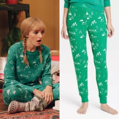 SNL: Season 49 Episode 08 Chloe's Ski Scene Pajama Pants | Shop Your TV