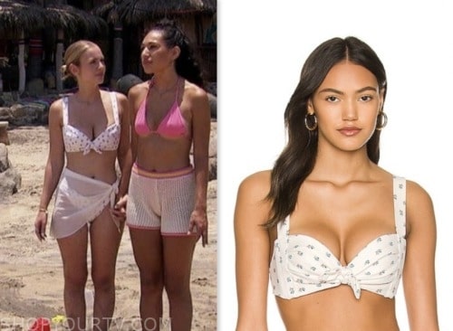 WornOnTV: Betty's lilac floral bra on Riverdale