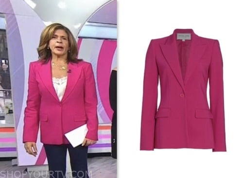 The Today Show: December 2023 Hoda Kotb's Pink Blazer | Shop Your TV