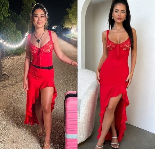 Olivia Maxi dress - Red – Thats So Fetch AU