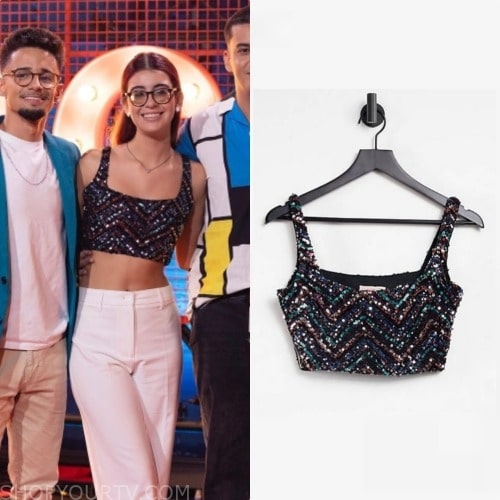 The Voice Portugal: Season 11 Episode 07 Beatriz's Sequin Crop Top