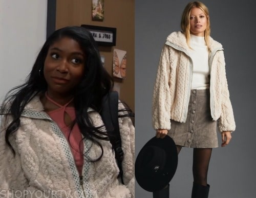 WornOnTV: Trina's red stripe sweater on General Hospital, Sydney Mikayla