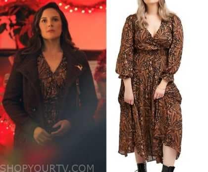 Virgin River: Season 5 Episode 11 Paisley Wrap Dress | Shop Your TV