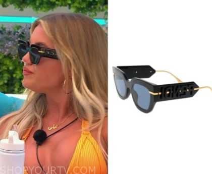 Love Island UK All Stars: Season 11 Episode 2 Molly's Black Sunglasses |  Shop Your TV