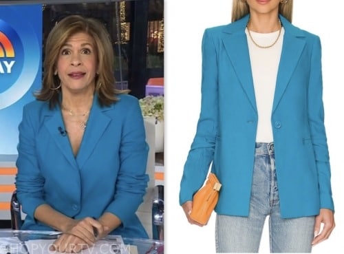 The Today Show: January 2024 Hoda Kotb's Blue Blazer | Shop Your TV