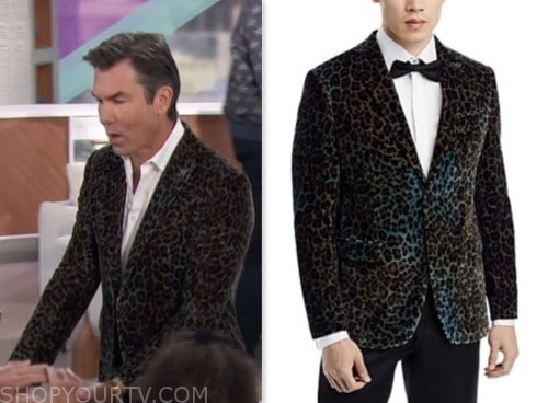 John varvatos leopard on sale jacket