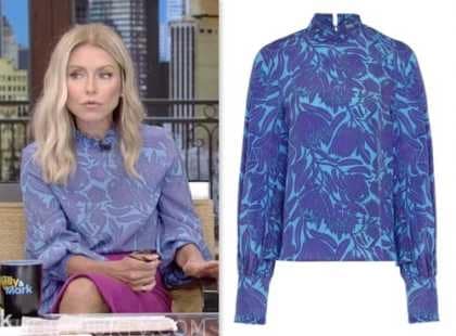 Live with Kelly and Mark: January 2024 Kelly Ripa's Blue and Purple ...