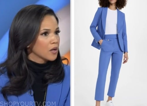 The Today Show January 2024 Laura Jarretts Blue Blazer And Pant Suit Shop Your Tv 