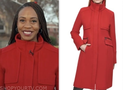 The Today Show: January 2024 Blayne Alexander's Red Coat | Shop Your TV