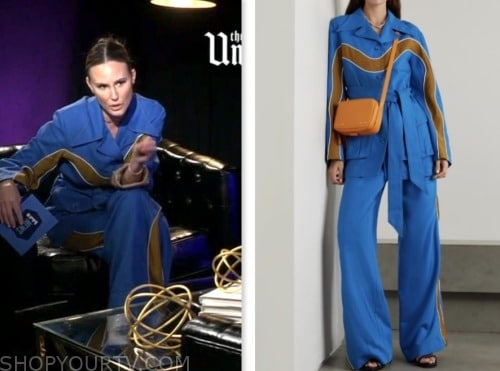 E News January 2024 Keltie Knight S Blue Jacket And Pants Shop Your TV   Screen Shot 2024 01 28 At 6.17.12 AM 