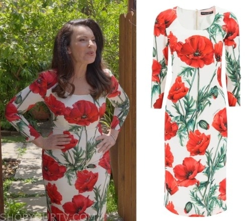 Mr. Water Maxi Dress,poppy Flower Prints Summer Dress 