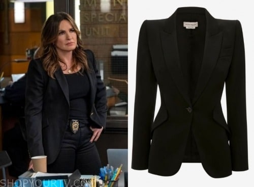 Law and Order SVU: Season 25 Episode 1 Olivia's Black Blazer | Shop Your TV