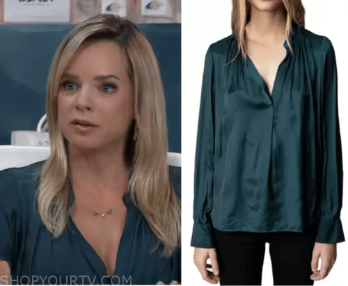 Maxie Jones's Black Faux Leather Leggings - General Hospital, Season 54,  Episode 06/22/16 - imasoapfan: The General Hospital Wardrobe and Fashion  Blog