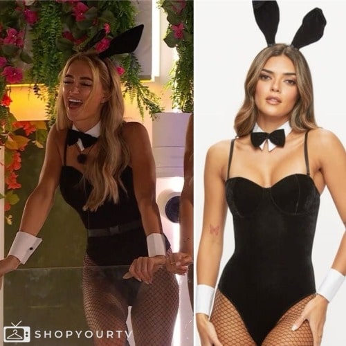 Jennifer's Body (I am a God) Lace Up Bodysuit - Vera's Eyecandy