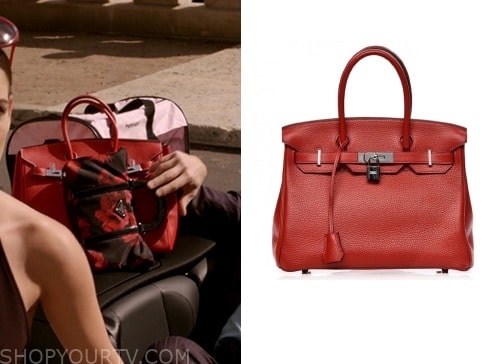 90210: Season 3 Episode 11 Adrianna's Red Birkin Bag | Shop Your TV