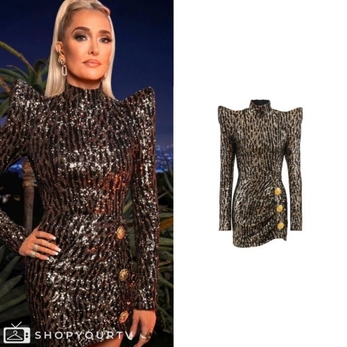 Real Housewives of Beverly Hills: Season 13 Reunion Erika's Leopard Dress