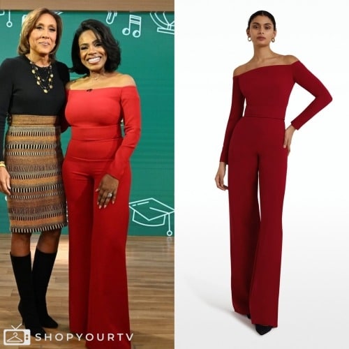 Good Morning America: February 2024 Sheryl Lee Ralph’s Red Jumpsuit ...