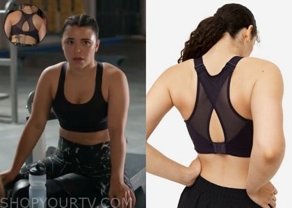 Fit Bitch - Sports Bra - Splash