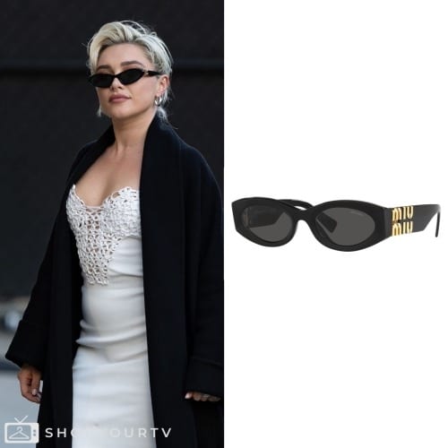 Jimmy Kimmel Live February 2024 Florence Pugh’s Sunglasses Shop Your TV