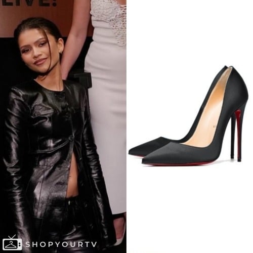 Jimmy Kimmel Live February 2024 Zendaya’s Pumps Shop Your TV