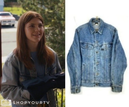 Katherine Langford 13 Reasons Why Hannah Baker Denim Jacket | Classic denim  jacket, Denim jacket, Denim jacket women