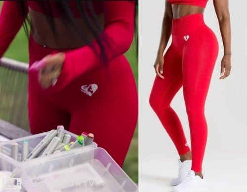 Married at First Sight: Season 11 Episode 15 Jade's Red Leggings