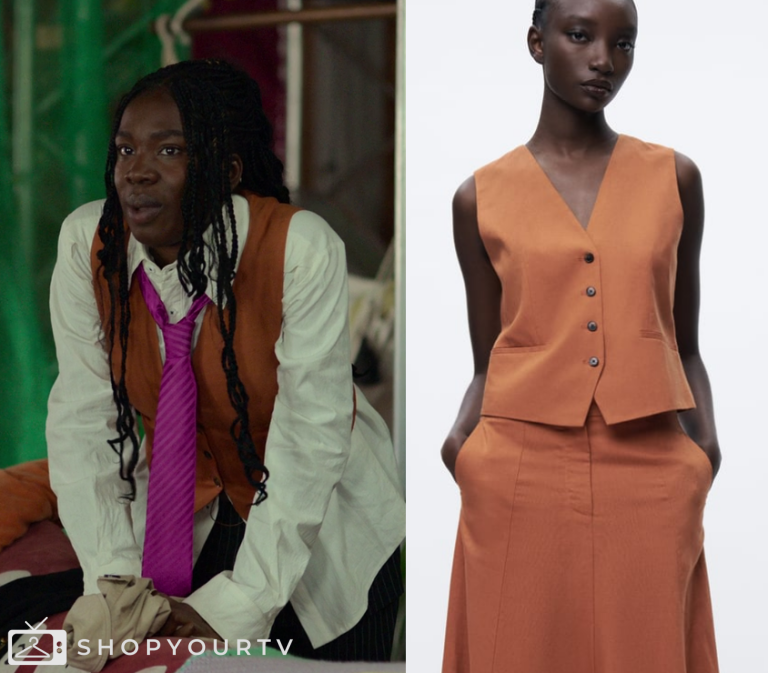 Dead Hot: Season 1 Episode 4/5 Jess' Orange Vest | Shop Your TV