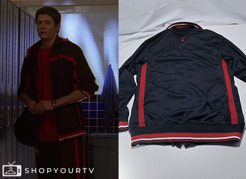One Tree Hill James Lafferty as Nathan in varsity jacket with