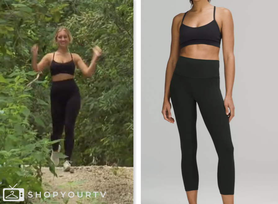 The Bachelor: Season 28 Episode 9 Daisy Kent's Black Sports Bra