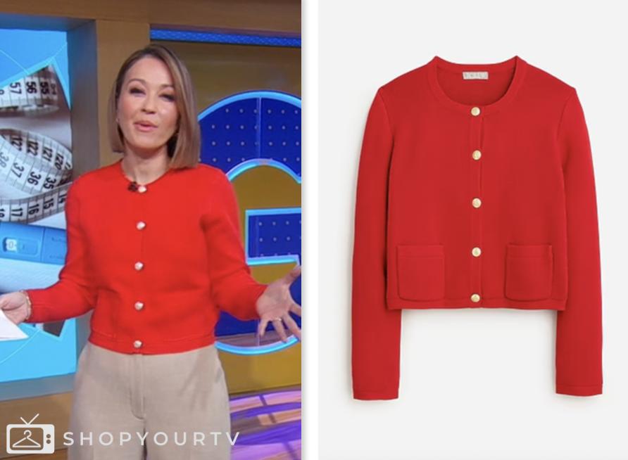 WornOnTV: Eva's brown pant suit on Good Morning America, Eva Pilgrim