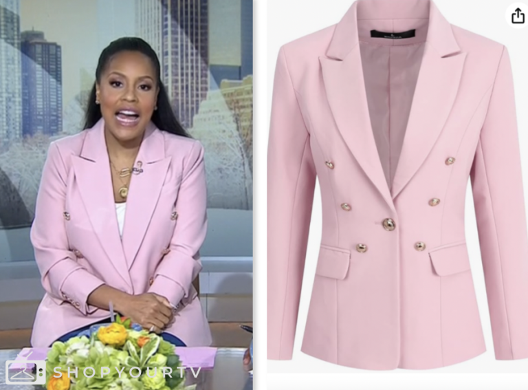 The Today Show: January 2023 Sheinelle Jones's Colorful Shirt | Shop ...