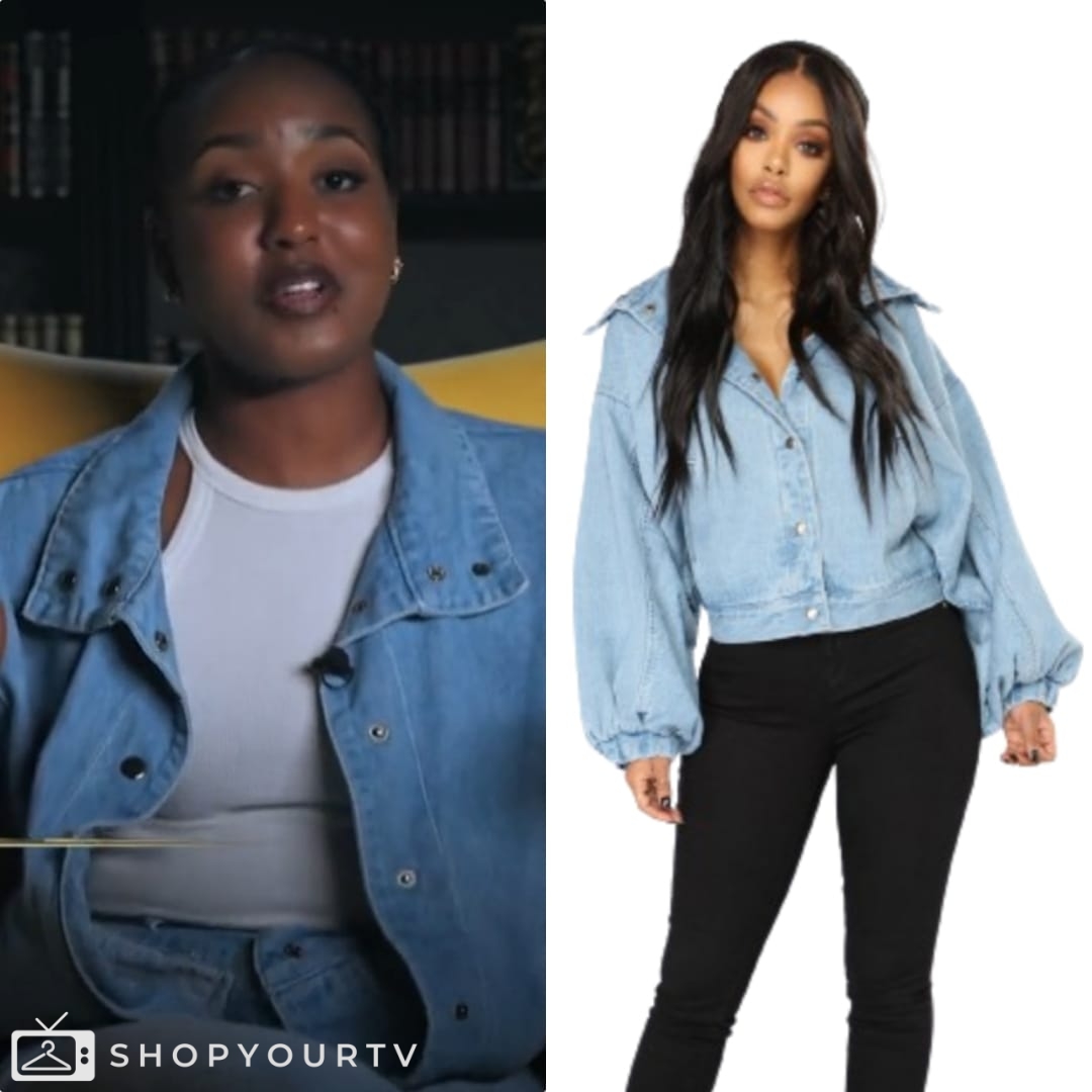 13 Reasons Why TV Series Hannah Baker Denim Jacket - Famous Jackets